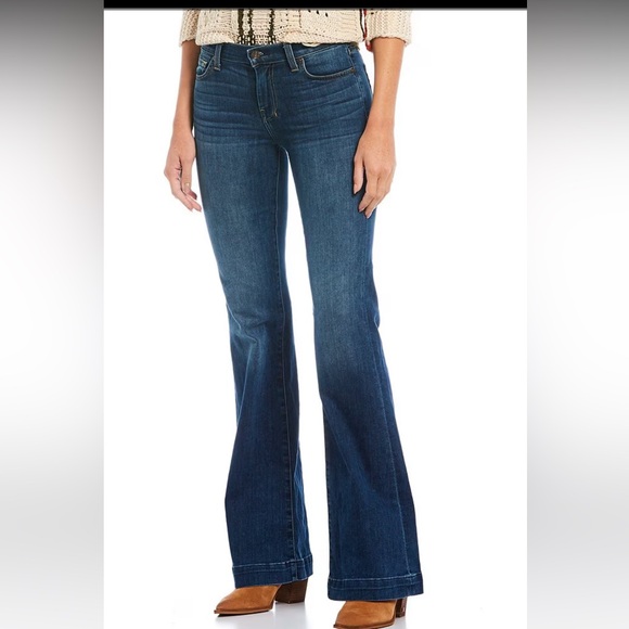 NWT🌷7 For All Mankind Dojo Full Length Flare Denim Jeans
